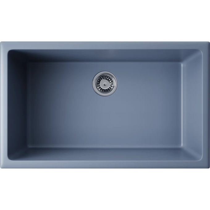 Мойка OMOIKIRI OKINOSHIMA 76-U/I-SB Natceramic/smoky blue 4997148